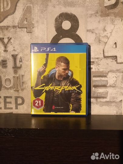 Cyberpunk 2077 ps4 диск на русском языке