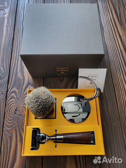 Бритвенный станок и помазок Acqua di Parma