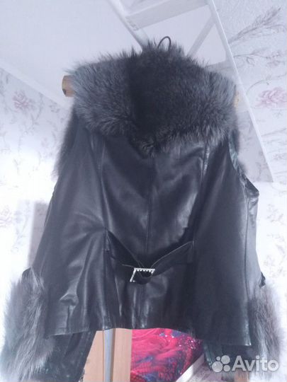 Жилет из чернобурки