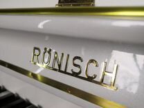 Белое,жемчужного цвета фортепиано ronisch