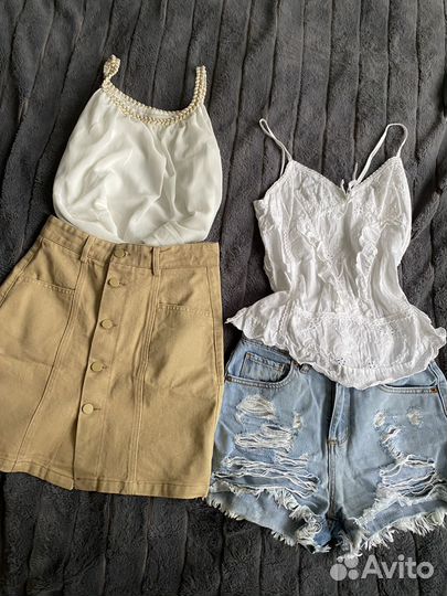 Пакет молодежной летней брендовой одежды