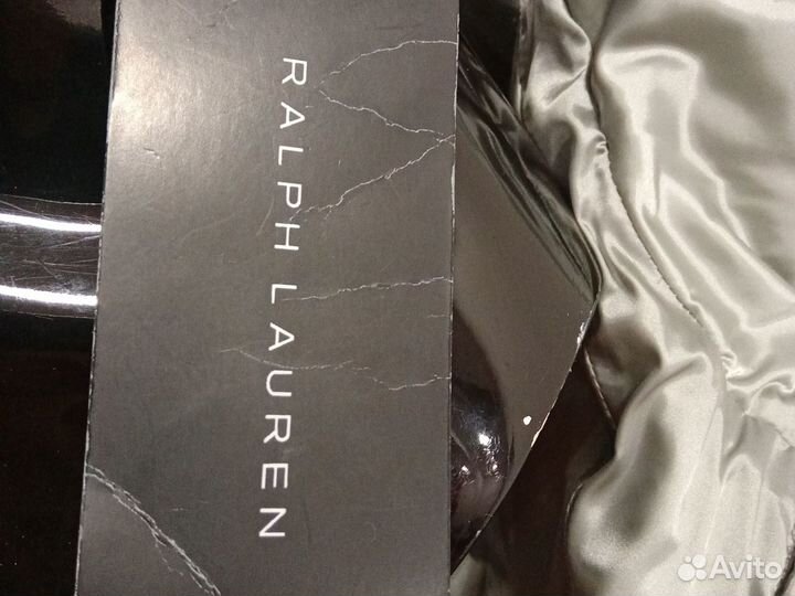 Пуховик серый S ralph lauren