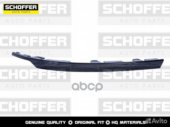 Молдинг заднего бампера правый Volkswagen Tigua