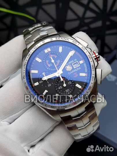 Массивные мужские часы Tag Heuer Calibre 16