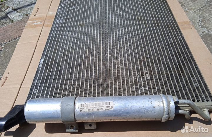 Радиатор кондиционера Nissan note