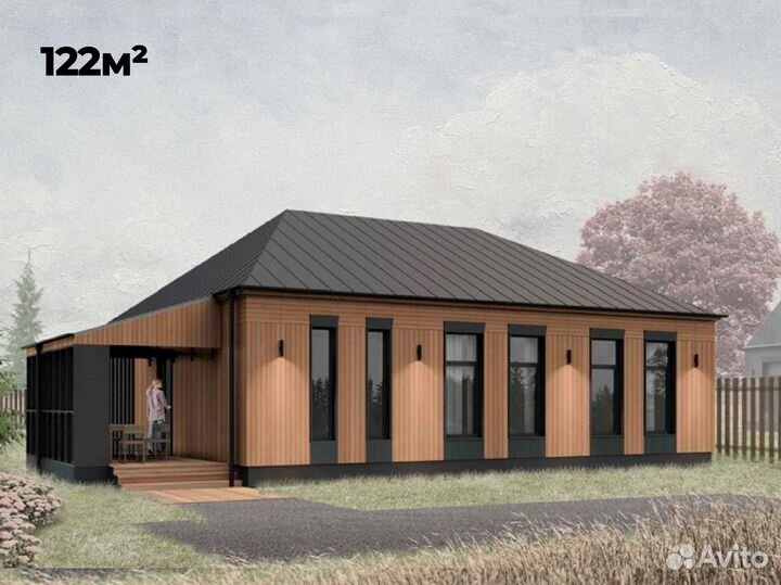 Каркасный дом под ключ