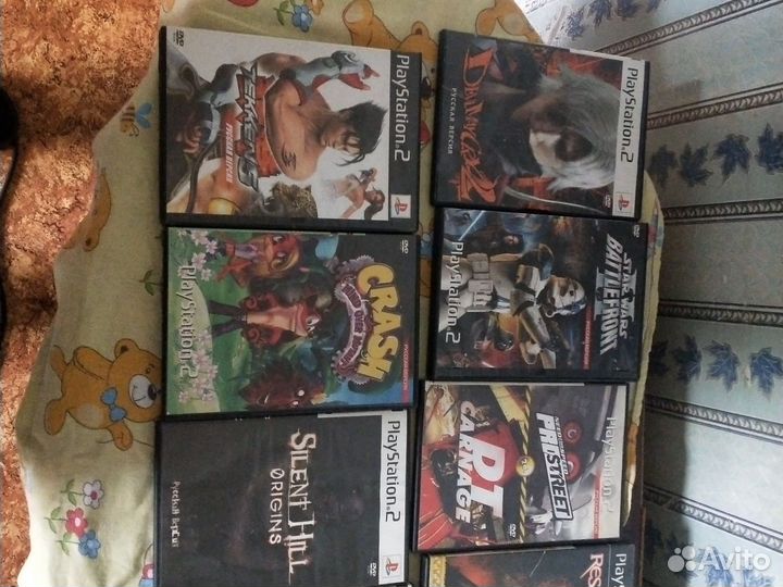 Диски на sony playstation 2
