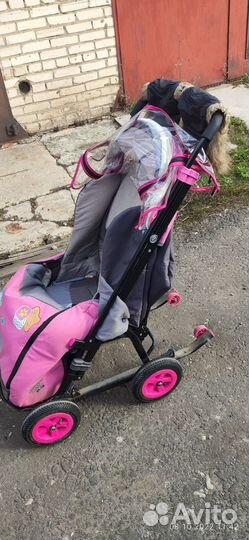 Детские санки коляска бу