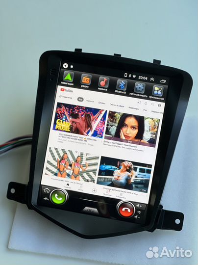 Магнитола Chevrolet Cruze 2009-2014 tesla Android