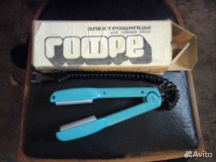 Электощипцы для завивки волос гофре