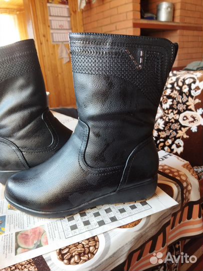 Сапоги женские 39 размер зимние