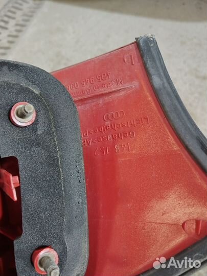 Задние фонари на Ауди а6 с5 седан