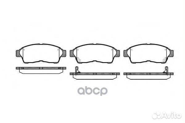 402 02 FDB867572333B колодки дисковые п Toyo