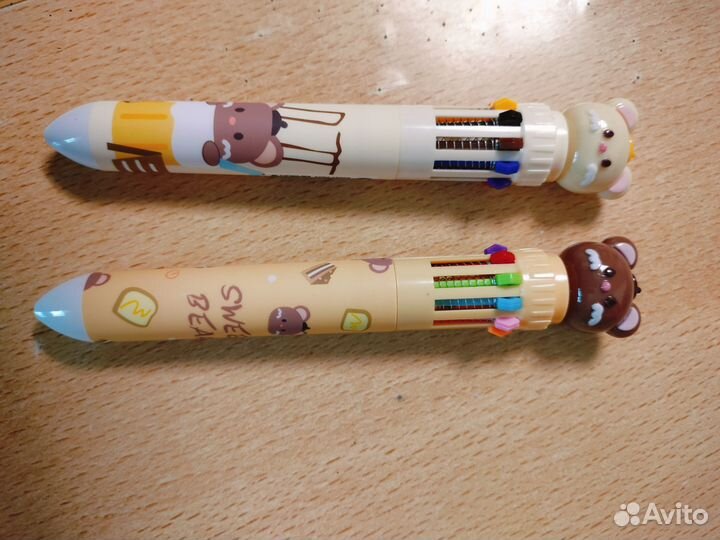 Ручка 10 цветов