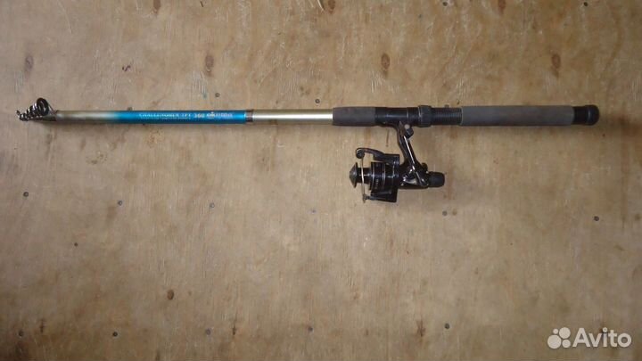 Спиннинг телескопический 3.6м, с катушкой