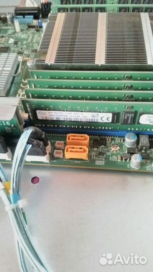 Сервер Supermicro CSE-815TQ, Xeon E5-2630v3,64 Gb