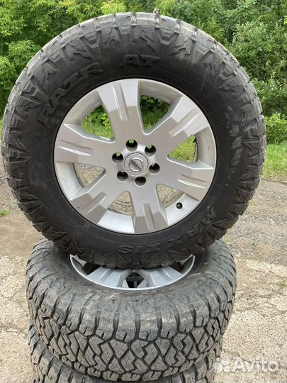 Maxxis на дисках для nissan Pathfinder 265/65/17