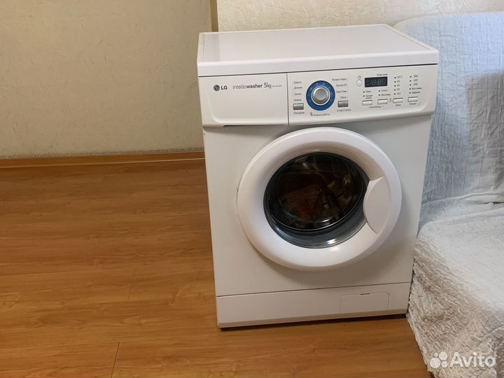 Стиральная машина бу lg 5 кг можно частями