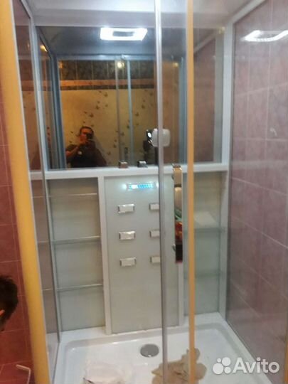 Сборка Установка душевых кабин