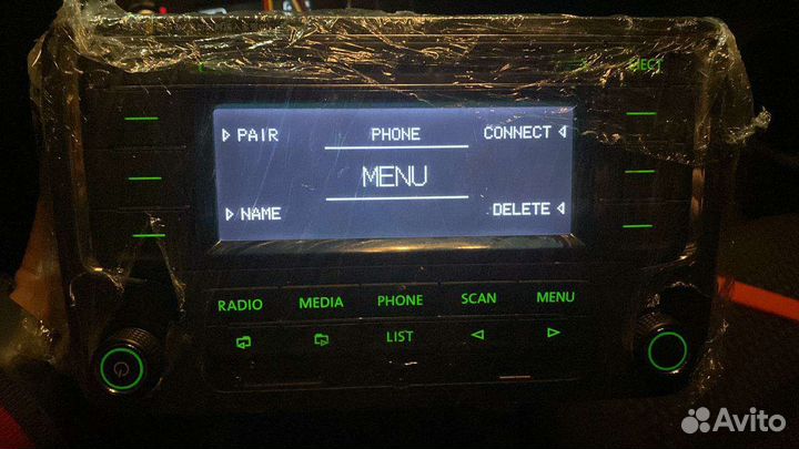 Магнитола VW Поло Шкода Фабия Rcn 220 Rcn 320