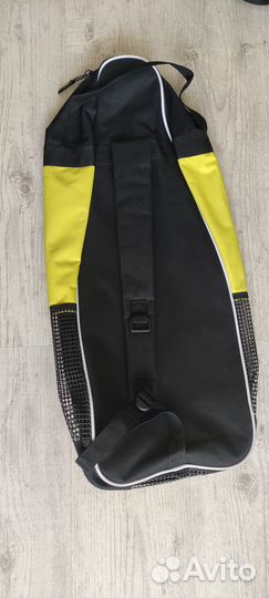 Рюкзак под ласты Joss (чёрный/жёлтый)