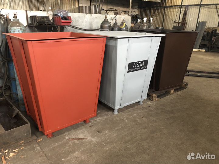 Мусорный бак (контейнеры) металлический 0.75м3