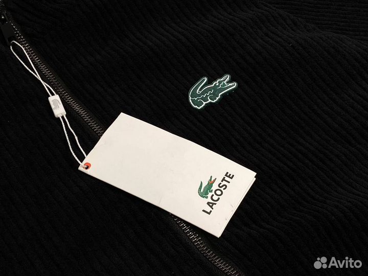 Вельветовый бомбер Lacoste