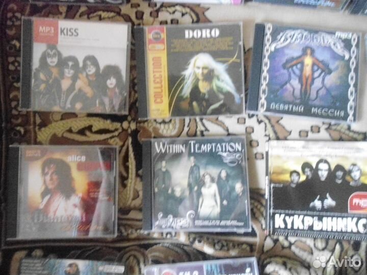 CD MP3 рок и метал