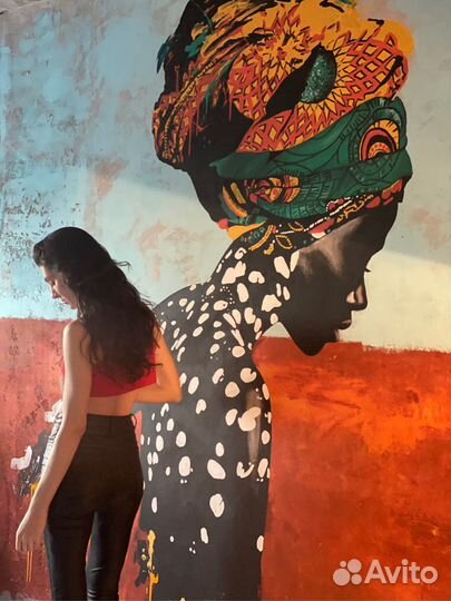Граффити/художник/роспись стен