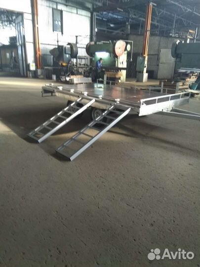 Универсал-платформа отборт.15 см 4х2 м. 2оси