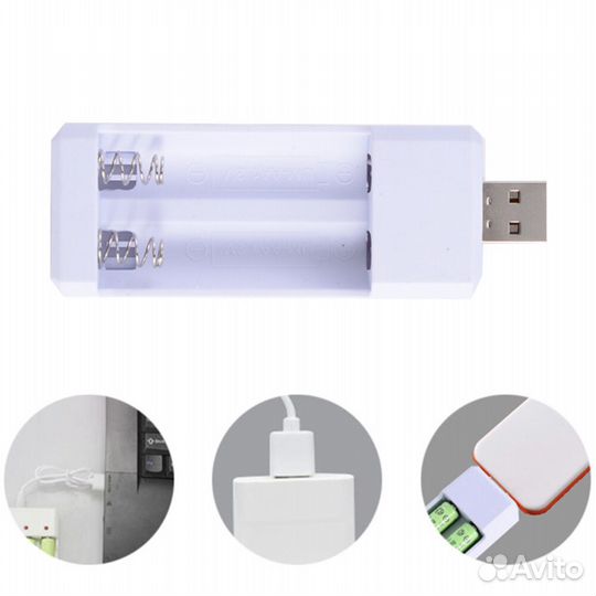 Зарядное USB устройство для аккумуляторов AAA и аа