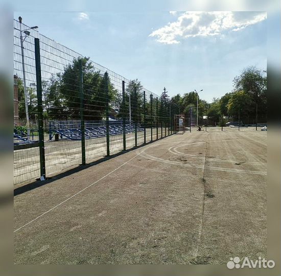 Забор сетка 3д