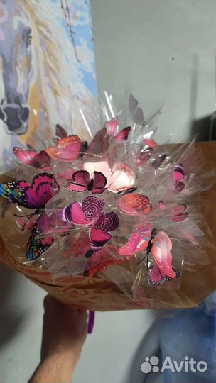 Букет из бабочек