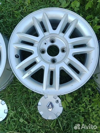 Литой диск r15 4x100 бу renault logan оригинал