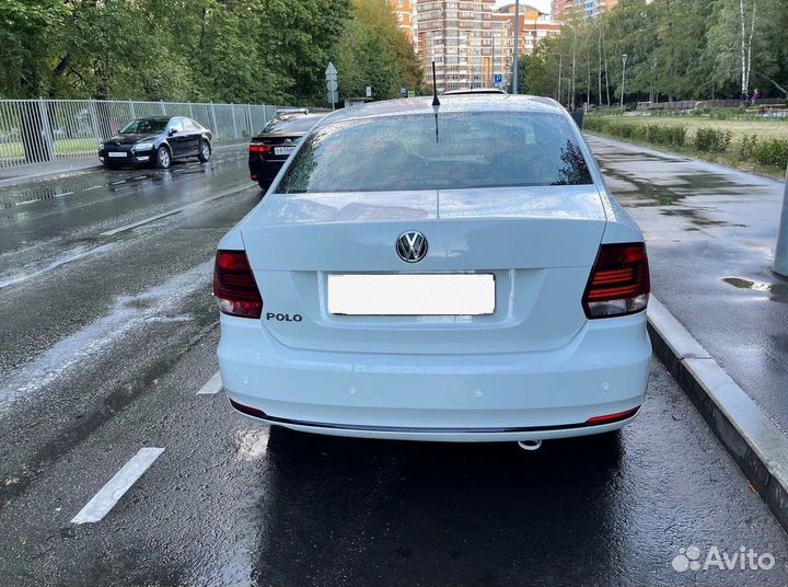 Volkswagen Polo 1.6 AT, 2018, 80 475 км