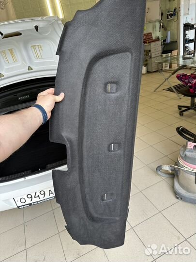 Коврики и задняя полка лада гранта