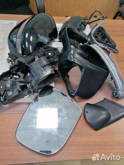 Зеркало заднего вида для ниссан x-trail левое