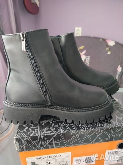 Полусапоги женские зимние 36