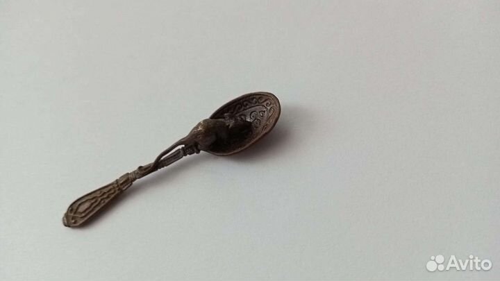 Ложка с мышонком. Антиквариат