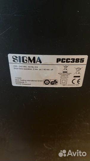 Шредер sigma Pcc385