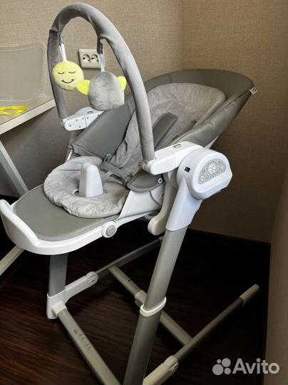 Стульчик для кормления и качели