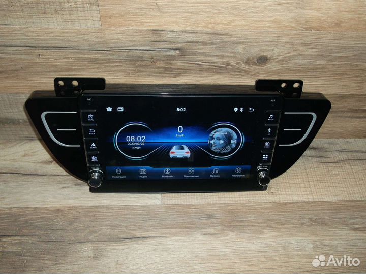 Магнитола Geely Atlas NL-3 Android с крутилками