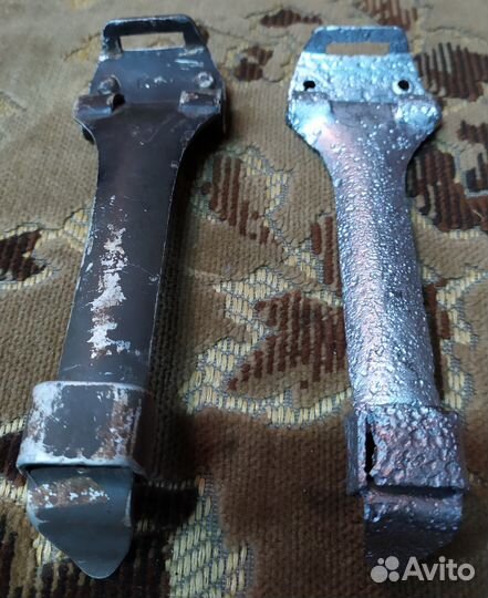 Крышка и зацепы от котелка немецкого солдата. Лот