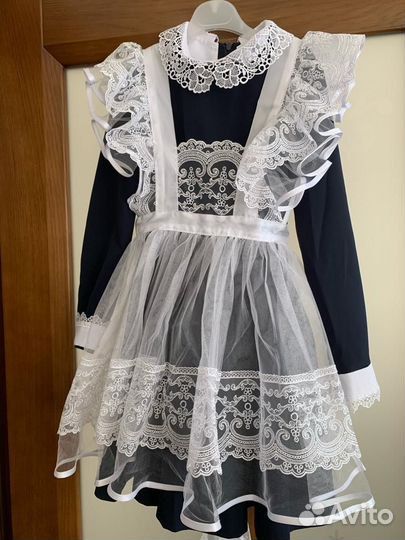 Синяя школьная форма