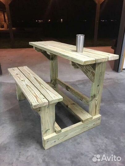 Скамейка+стол для детей