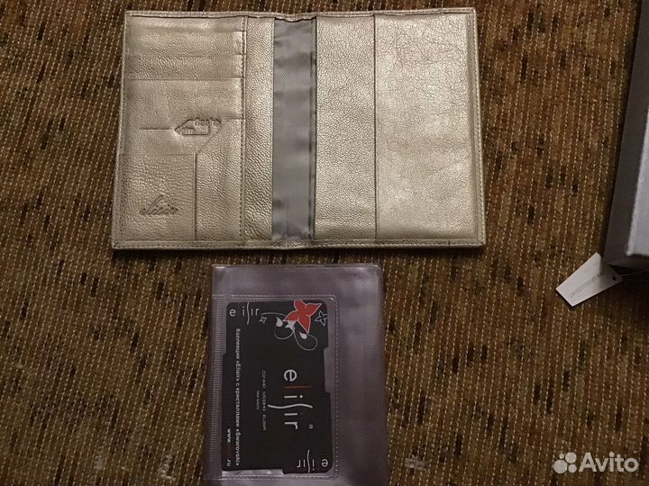 Обложка автодокументов с кристаллами Сваровски