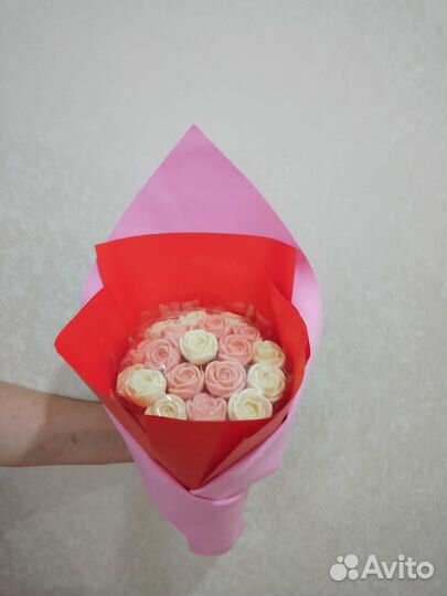 Шоколадные розы букет