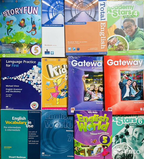 Учебники english