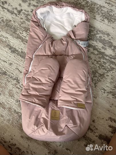 Зимний конверт в коляску