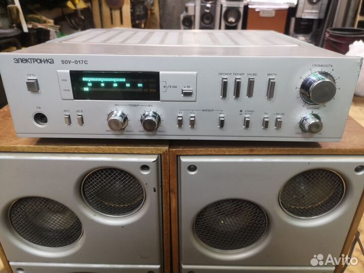 Усилитель электроника 50у 017с с колонками